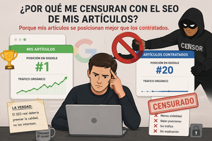 SEO, posicionamiento y cambios de visibilidad: mi caso aqui