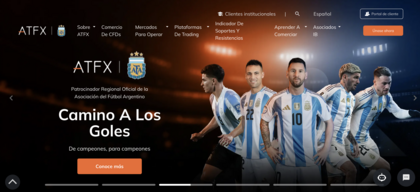 Página web ATFX
