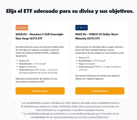 ETFs de Baja Volatilidad en Freedom24