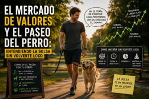 El Mercado de Valores y el Paseo del Perro: Entendiendo la bolsa sin volverte loco