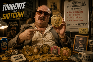 Torrente y las 'shitcoin' o cómo perder 6.000 pesetas de whisky en tres minutos