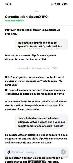 Probé el Servicio Atención al Cliente de Trade Republic y esta es mi opinión