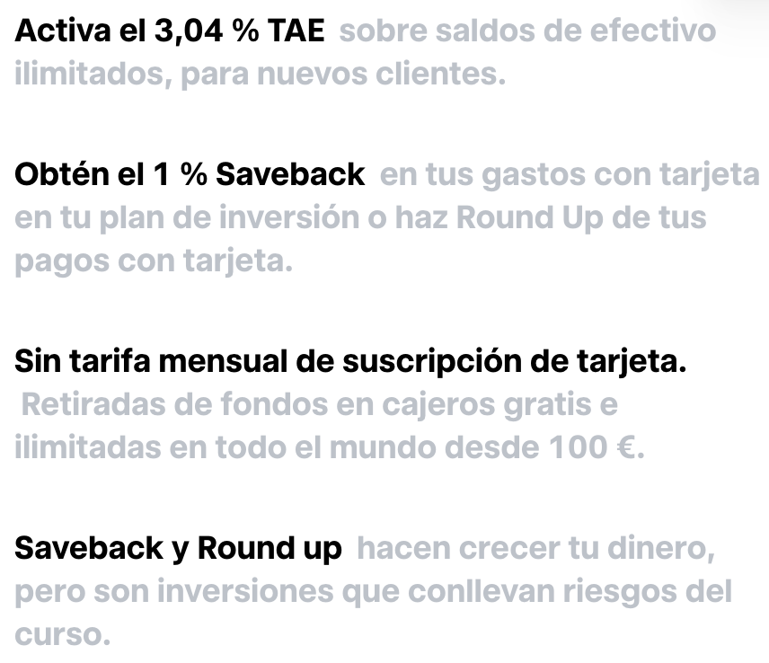 Obten un 3,04% TAE de la cuenta remunerada de Trade Republic