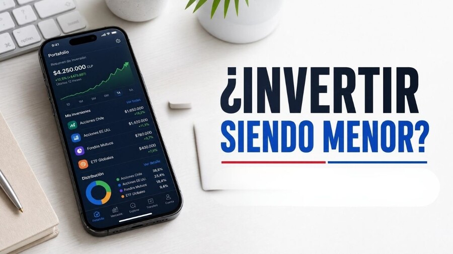 ¿Invertir siendo menor en Chile?