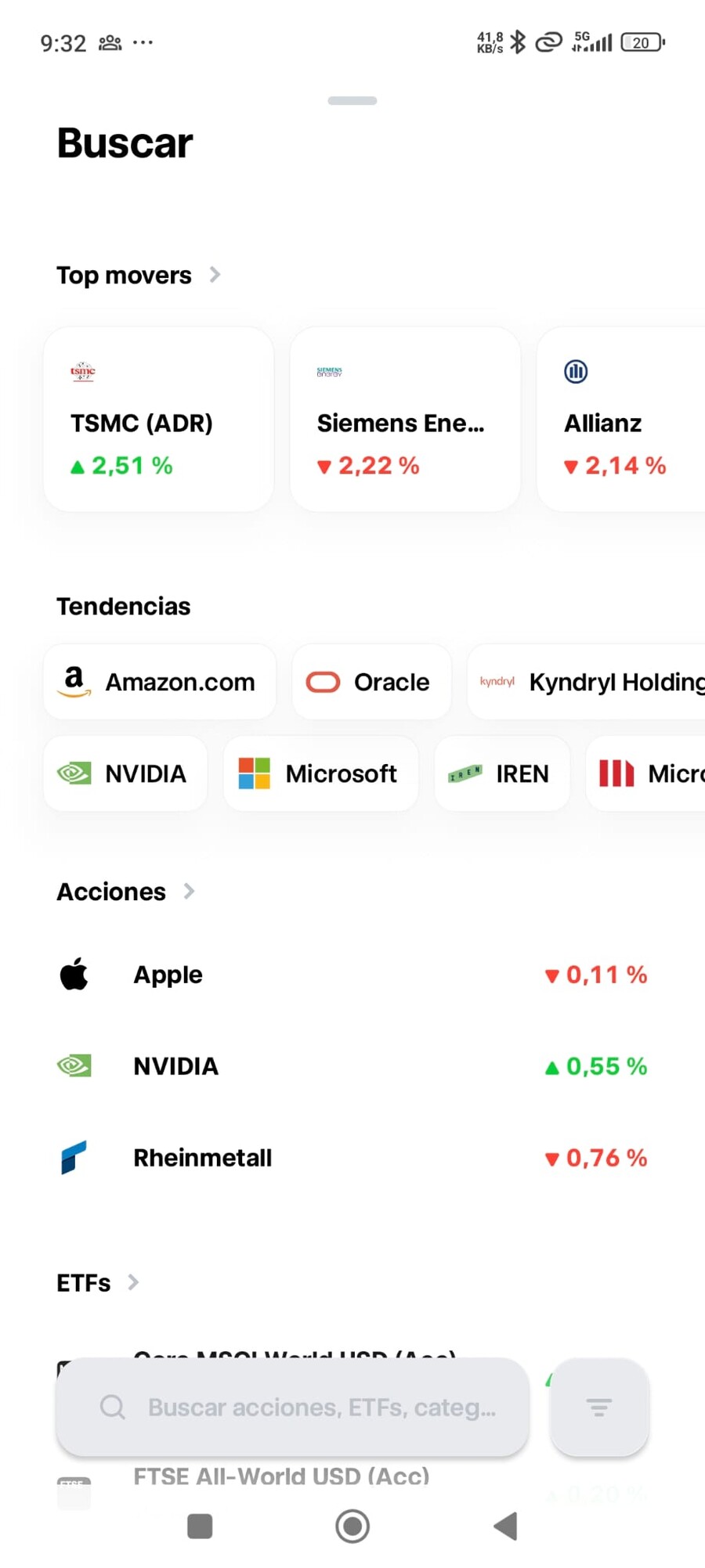 Trade Republic cuenta estándar