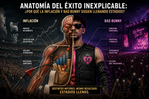 Anatomía del Éxito Inexplicable: ¿Por qué la Inflación y Bad Bunny Siguen Llenando Estadios?