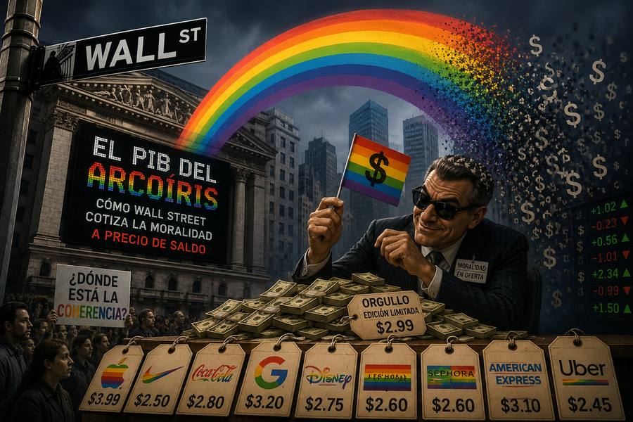 El PIB del Arcoíris: Cómo Wall Street cotiza la moralidad a precio de saldo