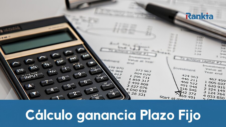 Cálculo de la ganancia en un plazo fijo