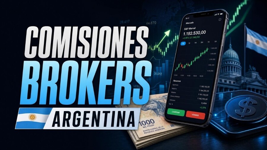 ¿Qué comisiones cobran los brokers de bolsa en Argentina?