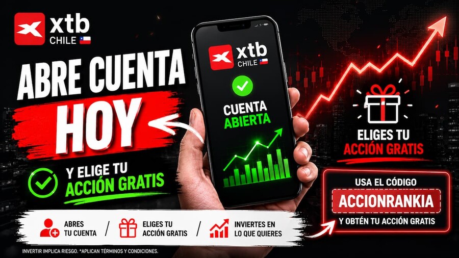 Acción gratis con código ACCIONRANKIA
