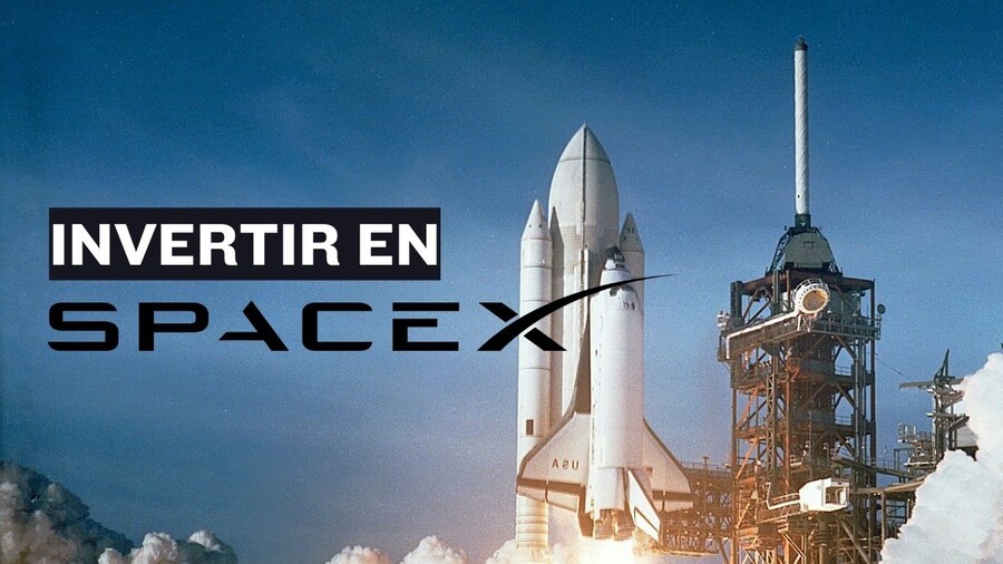 Imagen que ilustra la inversión en SpaceX, mostrando cohetes y tecnología espacial innovadora.