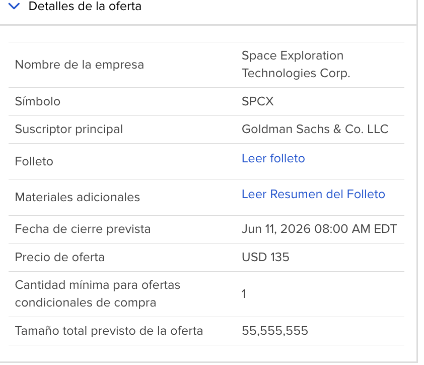 Cómo participar en la OPV de SpaceX desde España: Trade Republic, DEGIRO, Revolut e Interactive Brokers