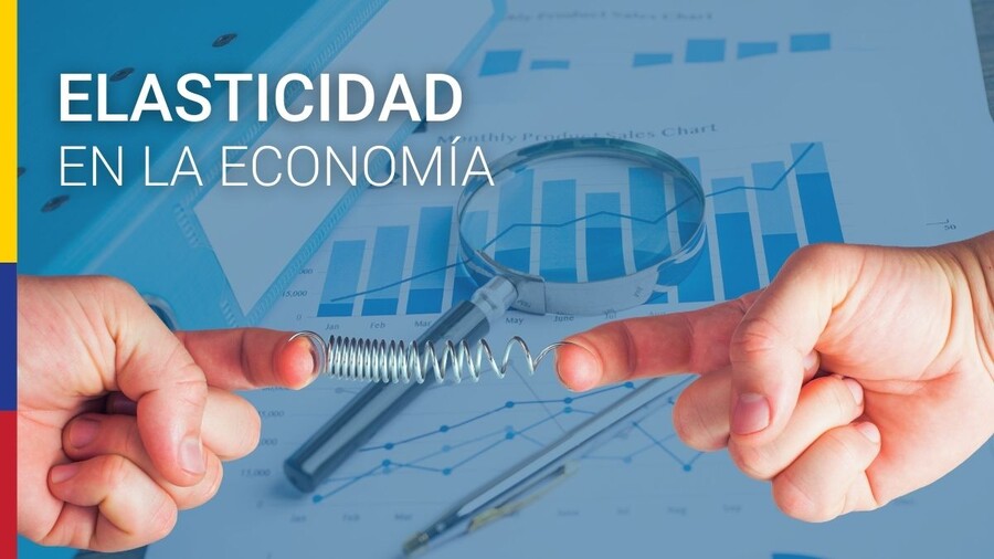 Imagen que representa el estudio de la economía, mostrando gráficos, libros y un ordenador en un ambiente de investigación.