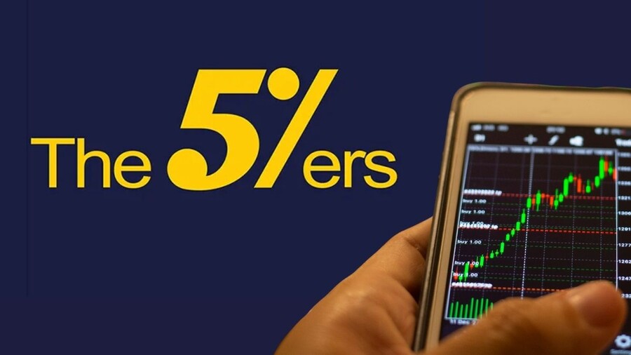 Logo de The 5ers con una App de trading