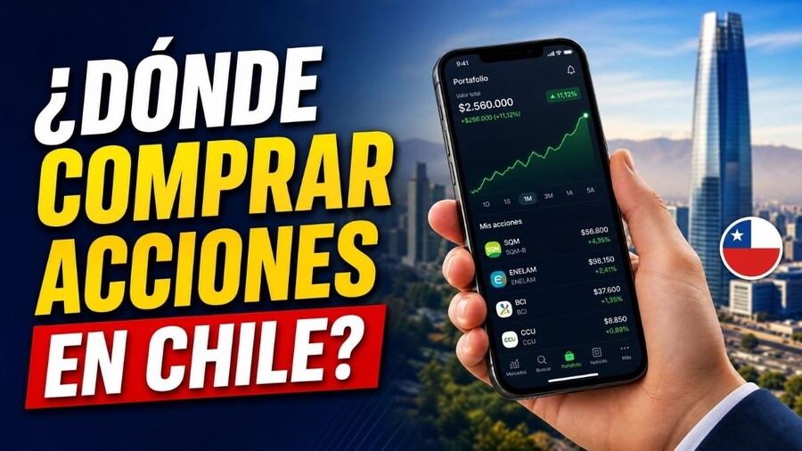¿Dónde comprar acciones en Chile?