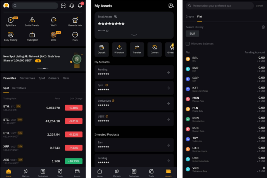 Retirar criptomonedas de Bybit eligiendo la red correcta
