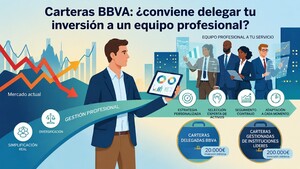 Carteras BBVA: ¿conviene delegar tu inversión a un equipo profesional?