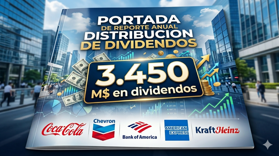 ¿Cuáles son las 5 acciones con las que Buffett cobra 3.450 millones en dividendos?