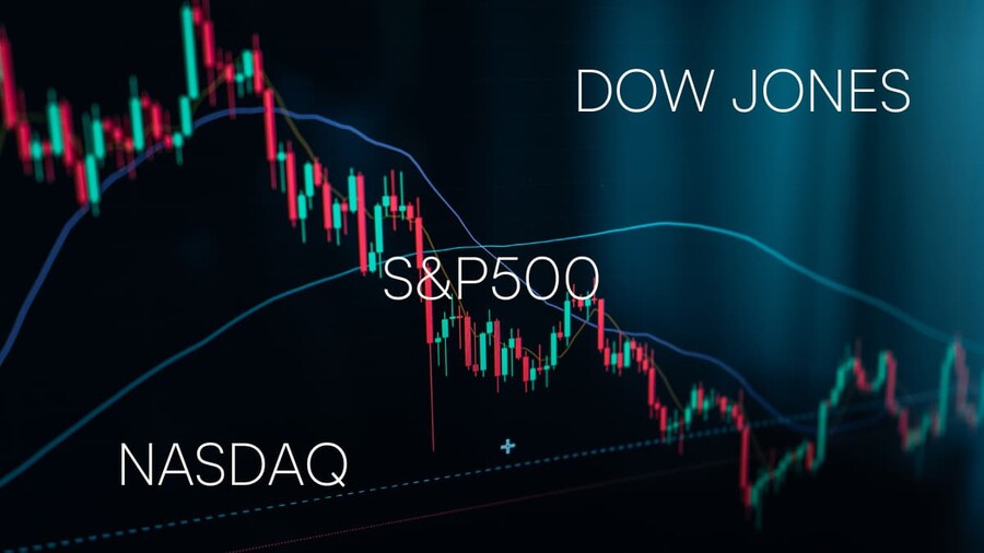 Comparativa del Dow Jones, S&P 500 y el NASDAQ