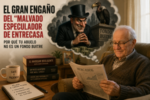 El gran engaño del "malvado especulador de entrecasa": por qué tu abuelo no es un fondo buitre