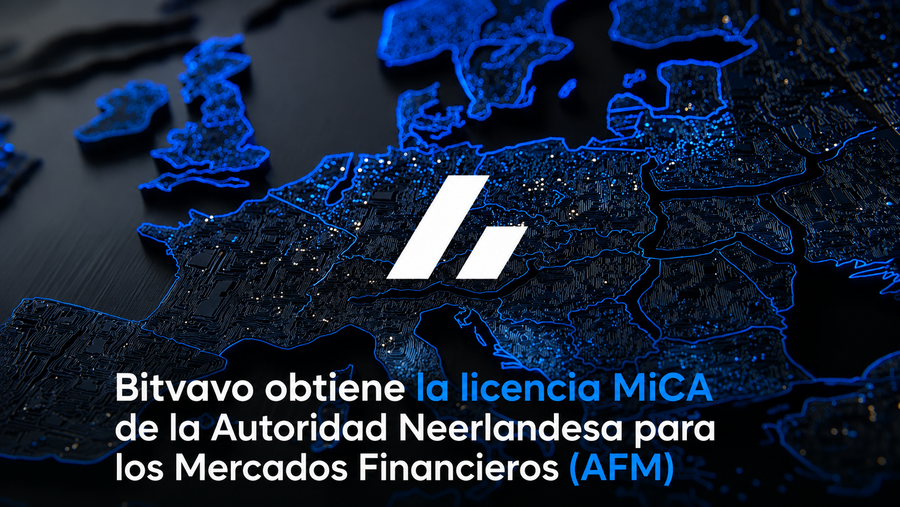 Bitvavo cuenta con la Licencia MiCA por AFM (Países Bajos)
