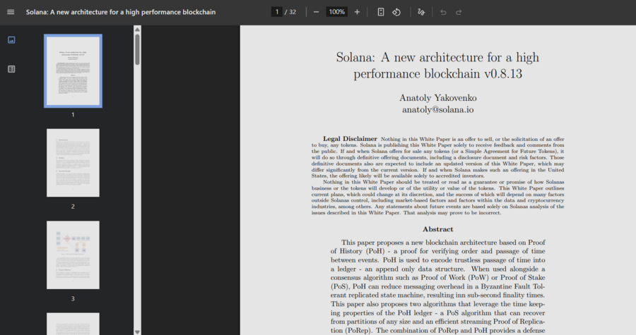 whitepaper de solana