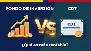¿Qué es más rentable, un fondo de inversión o un CDT?