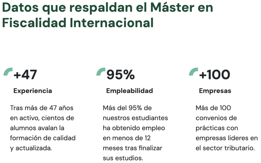 Máster en fiscalidad por el CEF