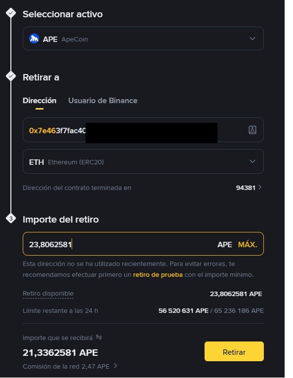 ¿Cómo retirar tu dinero de Binance?
