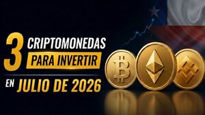 3 criptomonedas para comprar en julio de 2026 desde Chile