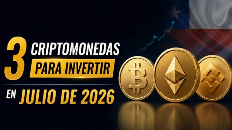 3 criptomonedas para comprar en julio de 2026 desde Chile
