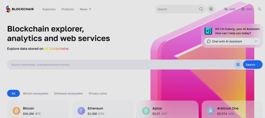 blockchair hash blockchain