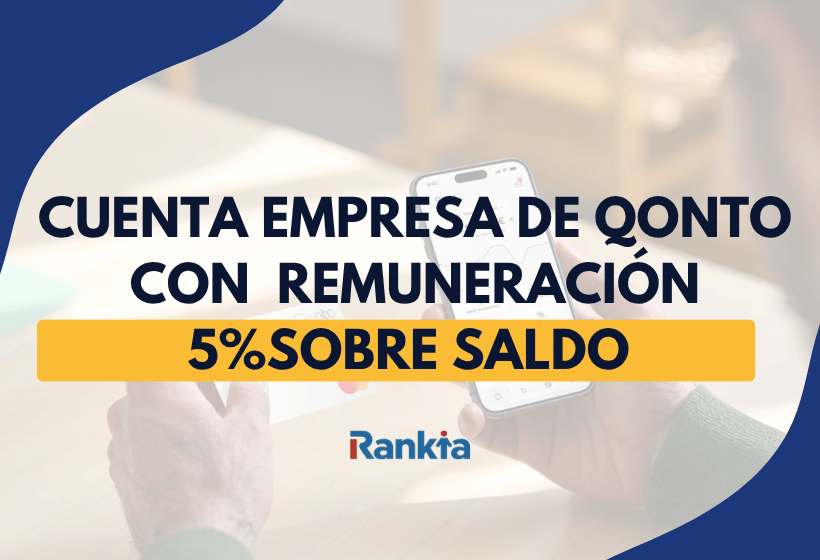 Cuenta empresa de Qonto con 5% de remuneración