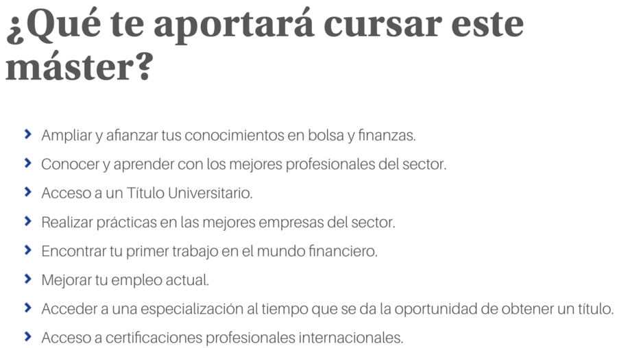 ¿Qué te aportará cursar este máster?