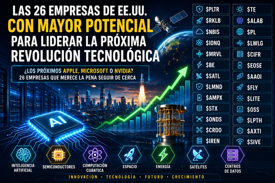 Gigantes del Mañana: 25 Joyas Ocultas de EEUU con potencial de 10x, 50x o 100x