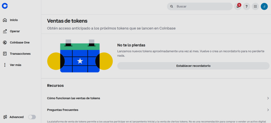 coinbase sales