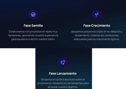 3 fases del lanzamiento de un token