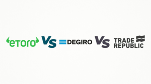 eToro vs DEGIRO vs Trade Republic: ¿Qué bróker es mejor?