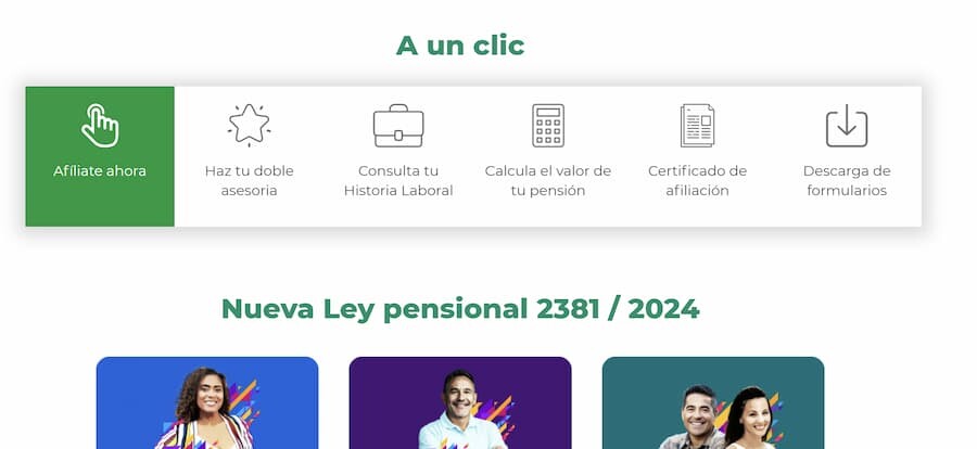 Selecciona la opción de registro de nuevo usuario dentro del apartado de ingreso.