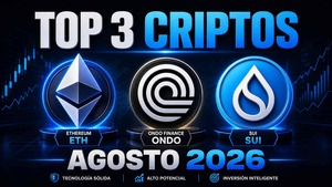 Las 3 mejores criptomonedas para invertir en agosto de 2026