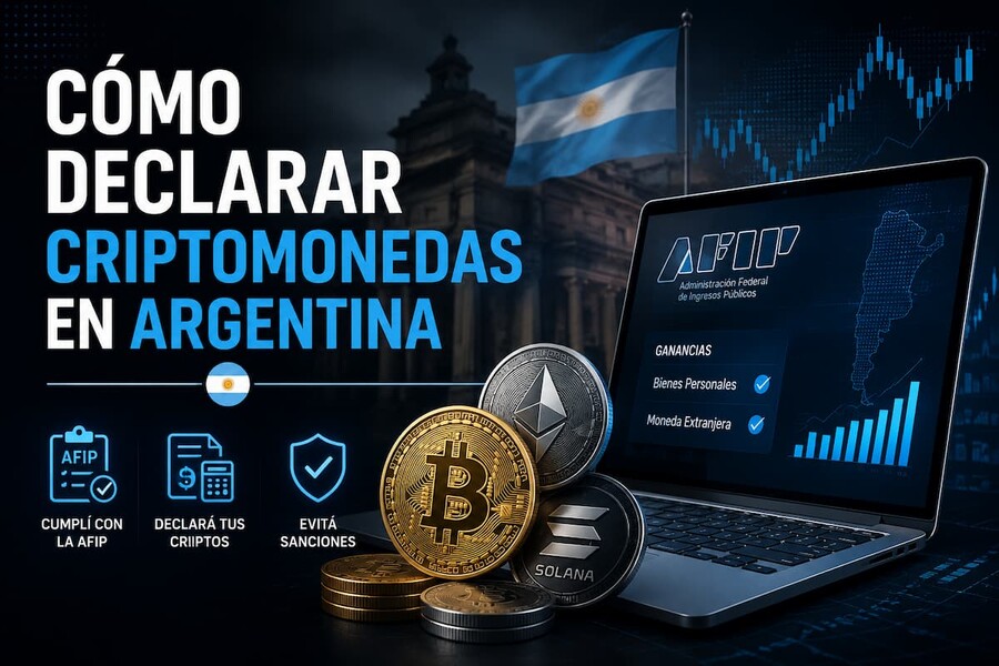 Cómo declarar criptomonedas en Argentina
