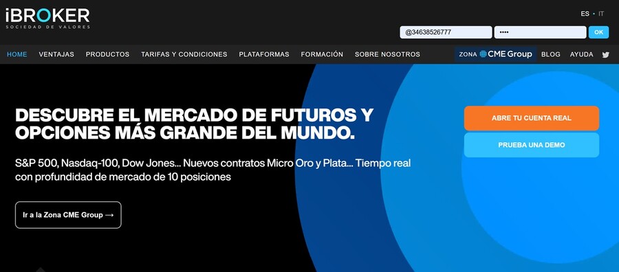 Abrir cuenta en iBroker