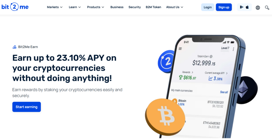Bit2Me Earn: ¿Qué es y cómo funciona?