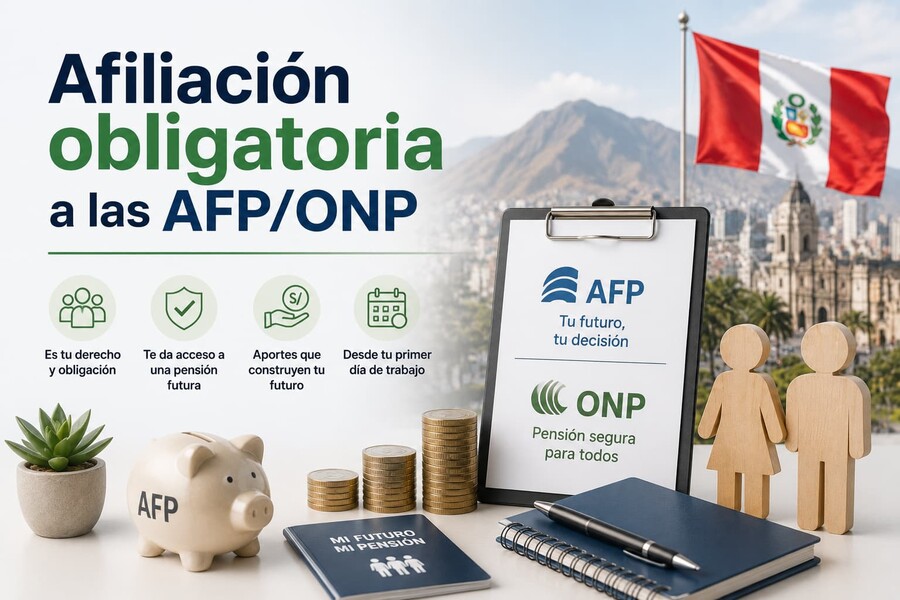 afiliación obligatoria a una AFP