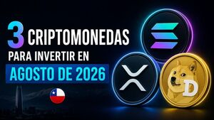 3 criptomonedas para invertir en agosto 2026