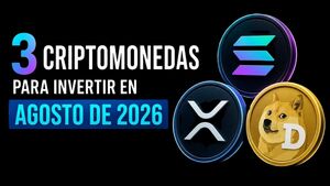 Las 3 criptomonedas para invertir en agosto de 2026