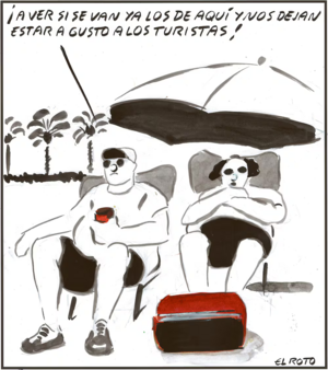 La plaga de los guiris y la Tragedia de los Bienes Comunales