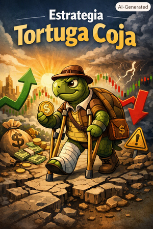 Estrategia Tortuga Coja aplicable a carteras de acciones.