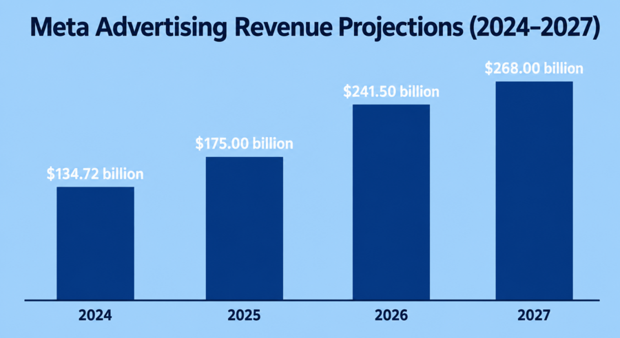 Ingresos esperados en META por publicidad digital