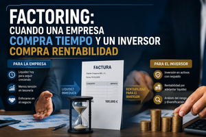 Factoring: cuando una empresa compra tiempo y un inversor compra rentabilidad